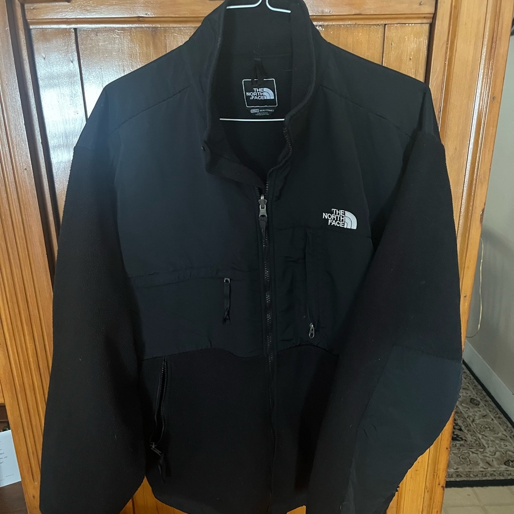 Men's The North Face Black Denali Coat Size XL